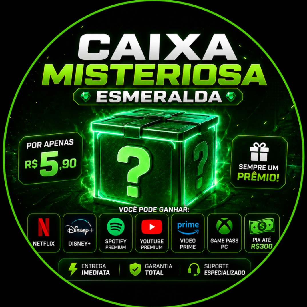 CAIXA MISTERIOSA ESMERALDA